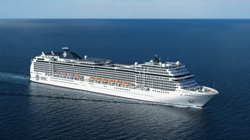 MSC Cruises at a Caribbean island, planned and booked by Piccola Travel, a cruise travel agency in Miami, Florida.