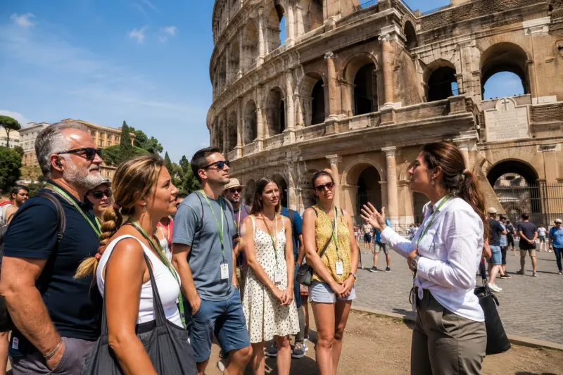 Guided cultural heritage tours through Europe Italy Greece Spain and France planned by Piccola Travel.